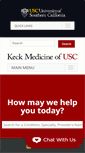 Mobile Screenshot of keckmedicine.org